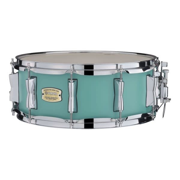 Yamaha Yamaha Stage Custom 14" x 5.5" Birch Snare Drum, Matte Surf Green