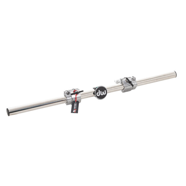 DW Drums DW CPRKB36S 9000 Series 36" Stainless Steel Straight Rack Bar w/2x 1.5" to V Drum Rack Clamps