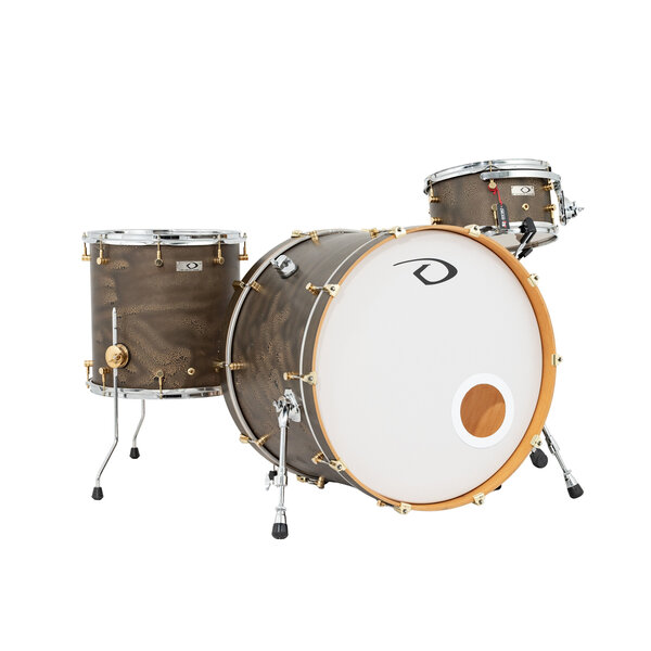 KD Custom 26" Drum Kit, Cracked Bronze