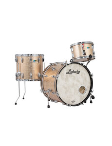 Ludwig Ludwig 20" Maple Drum Kit, Pink Champagne Sparkle
