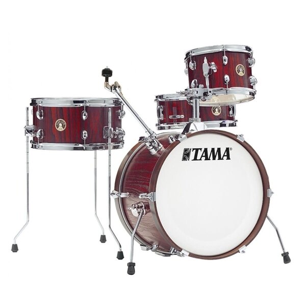 Tama Tama Club Jam Flyer Drum Kit, Satin Burgundy Elm