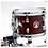 Tama Tama Club Jam Flyer Drum Kit, Satin Burgundy Elm