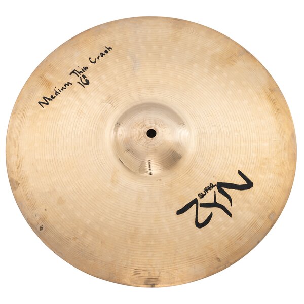 Super Zyn 16" Medium Thin Crash Cymbal