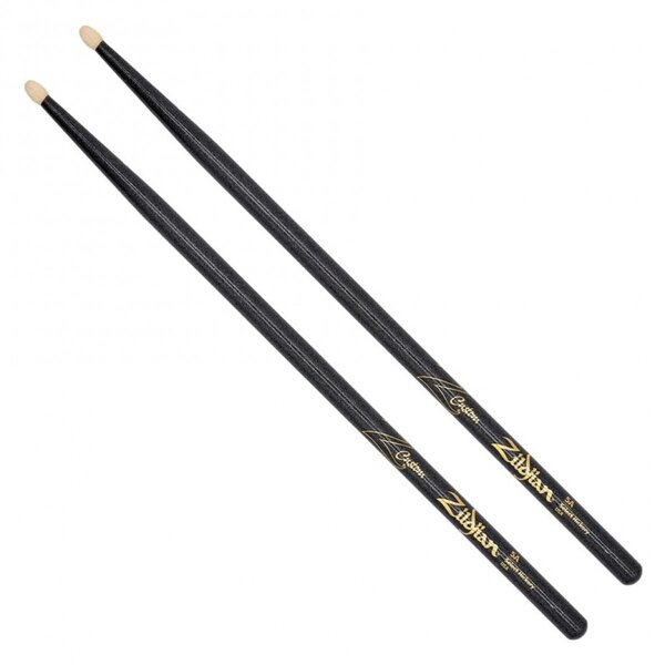 Zildjian Zildjian 5A Chroma Drum Sticks, Black
