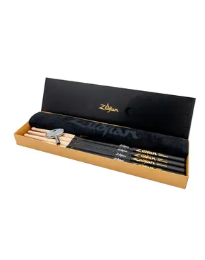Zildjian Zildjian 5A Dip Drum Sticks Value Pack with Towel & Drum Key