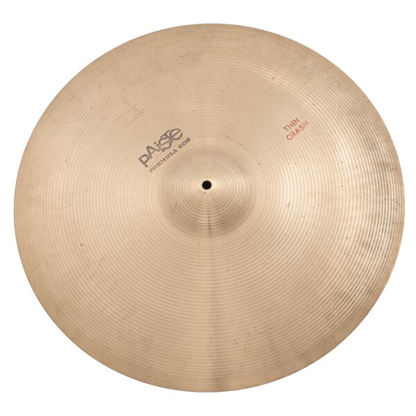 Paiste Paiste Formula 602 20" Thin Crash Cymbal