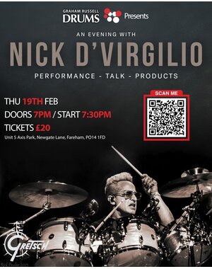  An Evening with Nick D'Virgilio - 19/02/2026