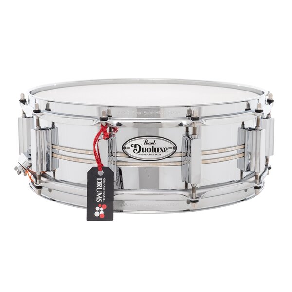 Pearl Pearl Duoluxe 14" x 5" Chrome Over Brass Snare Drum