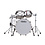 Mapex Mapex Saturn III 22" Drum Kit, Gloss White