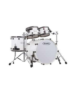 Mapex Mapex Saturn III 22" Drum Kit, Gloss White