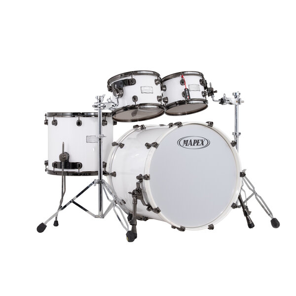 Mapex Mapex Saturn III 22" Drum Kit, Gloss White