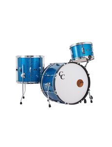 C&C C&C PlayerDate 20" Drum Kit, Blue Sparkle