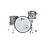 Gretsch Gretsch Brooklyn 24" Drum Kit, Grey Oyster