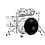 Mapex Mapex Saturn V 22" Drum Kit, Satin White