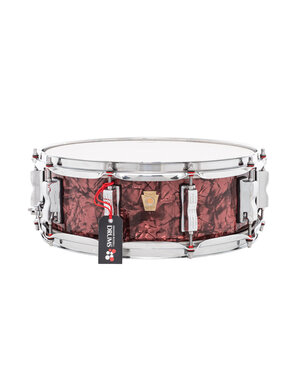Ludwig Ludwig Classic Maple 14" x 5.5" Snare Drum, Burgundy Pearl