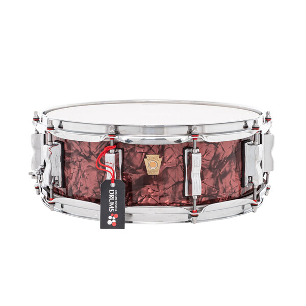 Ludwig Ludwig Classic Maple 14" x 5.5" Snare Drum, Burgundy Pearl