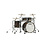Tama Tama Star 22" Maple Drum Kit, Charcoal Brown Paraiso