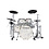 Roland Roland VAD706 Electronic Drum Kit, Pearl White & Rack