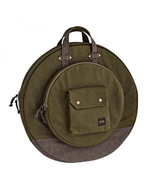 Meinl Meinl 22" Waxed Canvas Cymbal Bag, Forest Green