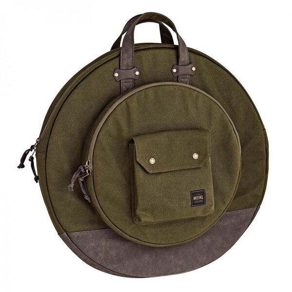 Meinl Meinl 22" Waxed Canvas Cymbal Bag, Forest Green