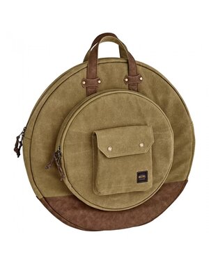 Meinl Meinl 22" Waxed Canvas Cymbal Bag, Vintage Khaki