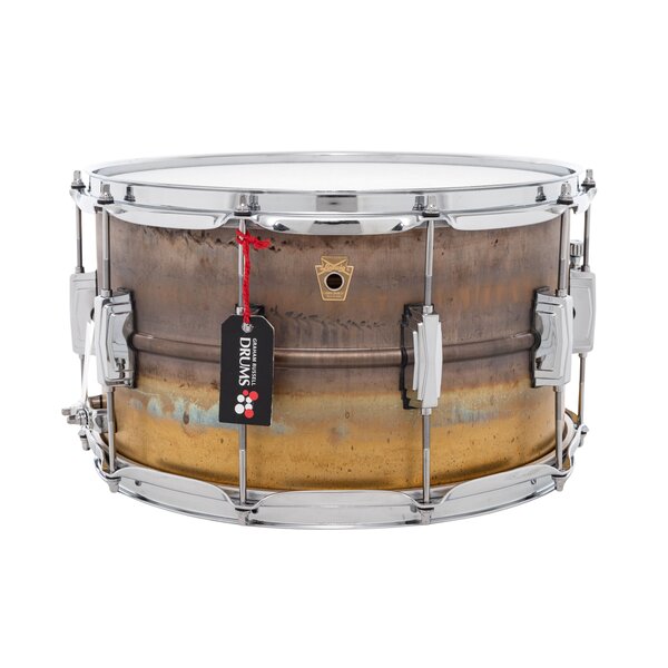 Ludwig Ludwig Raw Brass Phonic 14" x 8" Snare Drum w/Imperial Lugs