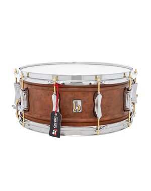 British Drum Co. British Drum Co. 'Firebird' 14" x 6" Copper Over Brass Snare Drum