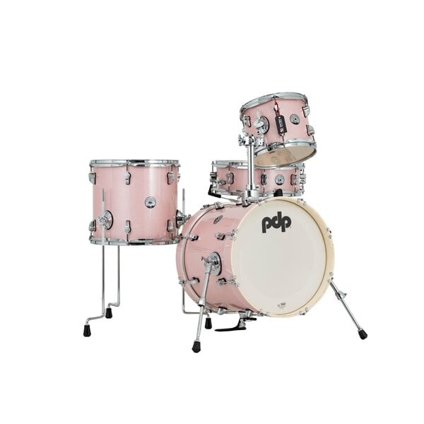 PDP PDP 'New Yorker' 16" Drum Kit, Pale Rose Sparkle