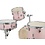PDP PDP 'New Yorker' 16" Drum Kit, Pale Rose Sparkle