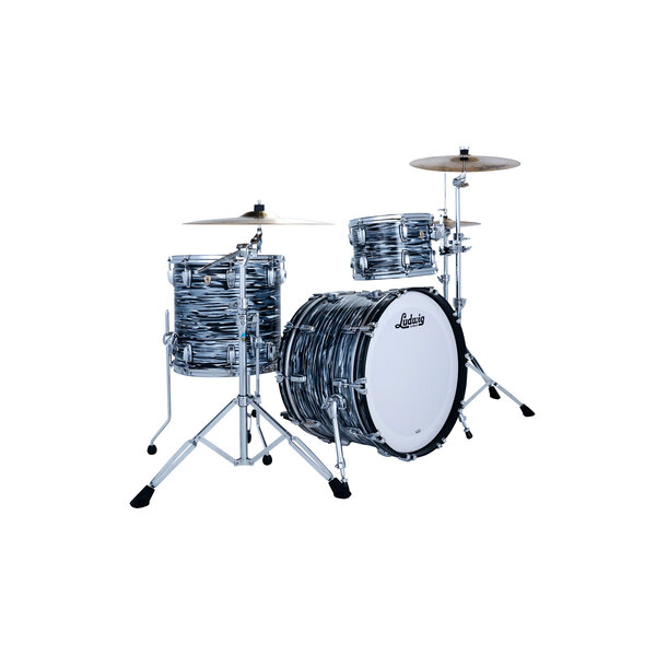 Ludwig Ludwig Classic Maple 22" FAB Drum Kit,  Black Oyster Pearl
