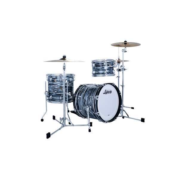 Ludwig Ludwig Classic Maple 18" Jazzette Drum Kit,  Black Oyster