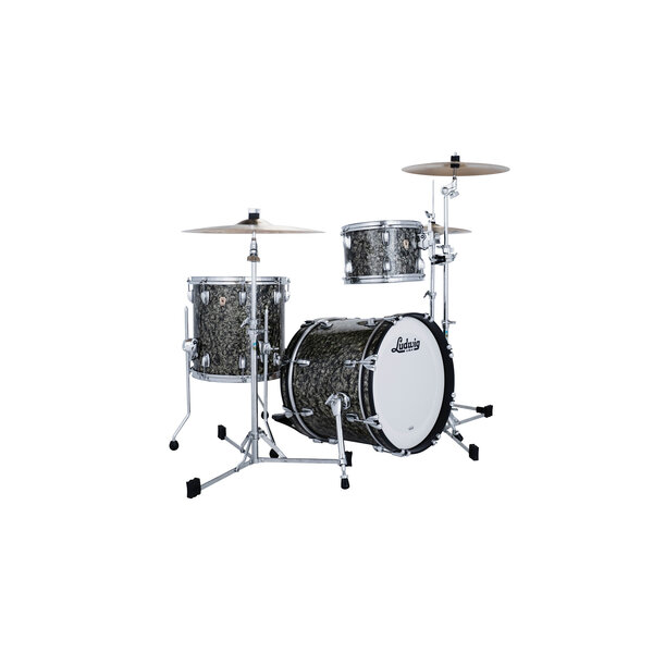 Ludwig Ludwig Classic Maple 18" Jazzette Drum Kit,  Moss Green Pearl