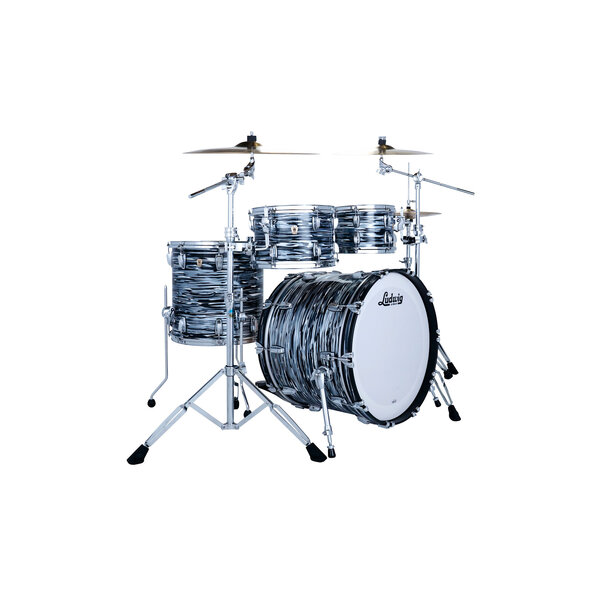 Ludwig Ludwig Classic Maple 22" Studio Drum Kit,  Black Oyster Pearl