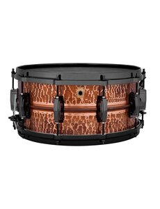 Ludwig Ludwig 14" x 6.5" Raw Hammered Polished Copper Snare Drum