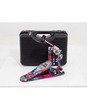 Tama Tama Iron Cobra 50th Anniversary Power Glide Single Bass Drum Pedal & Case - Coral Swirl