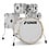 Sonor Sonor AQ2 20" Studio Shell Maple Drum Kit, White Pearl