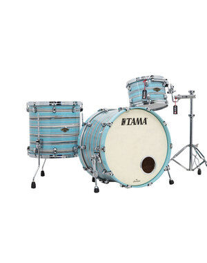 Tama Tama Starclassic Walnut Birch 22" Drum Kit, Arctic Blue Oyster Lacquer