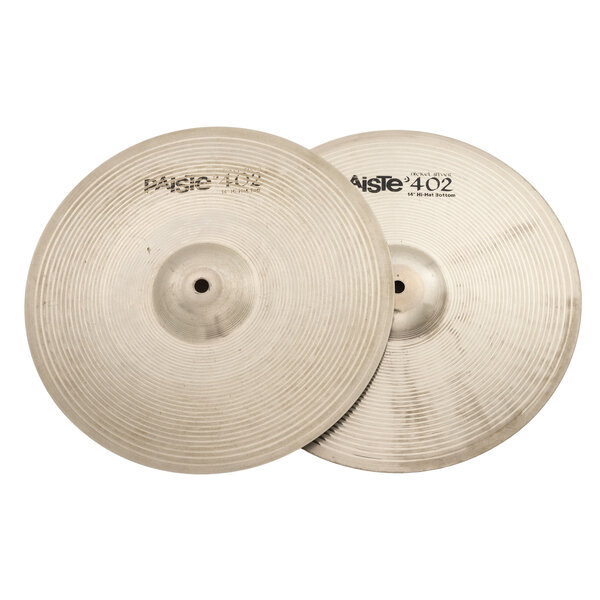 Paiste Paiste 402 Nickel Silver 14" Hi Hat Cymbals