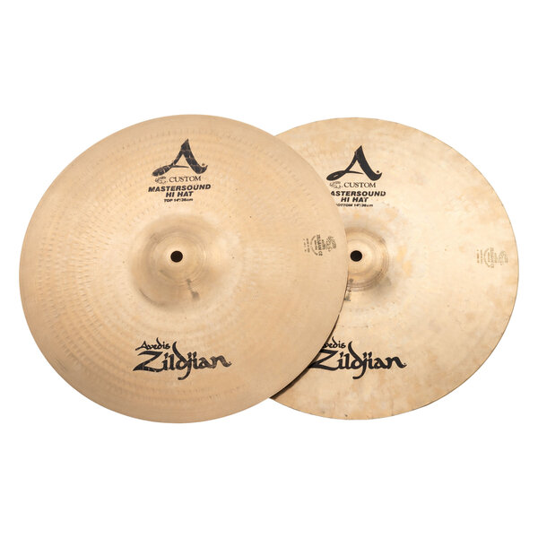 Zildjian Zildjian A Custom 14" Mastersound Hi Hat Cymbals