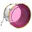 Remo Remo 20" Powerstroke 3 Colortone  Bass Drum Head, Pink