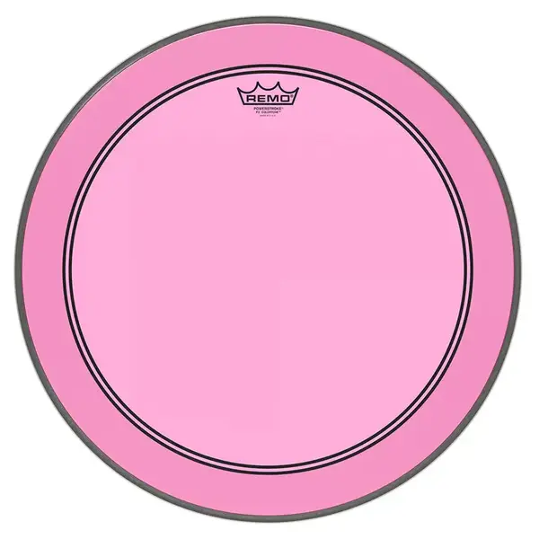 Remo Remo 22" Powerstroke 3 Colortone  Bass Drum Head, Pink