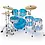 Remo Remo 18” Powerstroke 3 Colortone Bass Drum Head, Blue