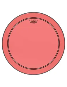 Remo Remo 18" Powerstroke 3 Colortone Bass Drum Head, Red