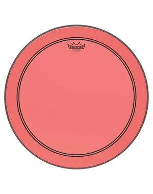 Remo Remo 18" Powerstroke 3 Colortone Bass Drum Head, Red