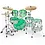 Remo Remo 18" Powerstroke 3 Colortone  Bass Drum Head, Green