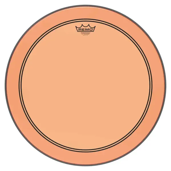 Remo Remo 18" Powerstroke 3 Colortone Bass Drum Head, Orange