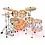 Remo Remo 18" Powerstroke 3 Colortone Bass Drum Head, Orange