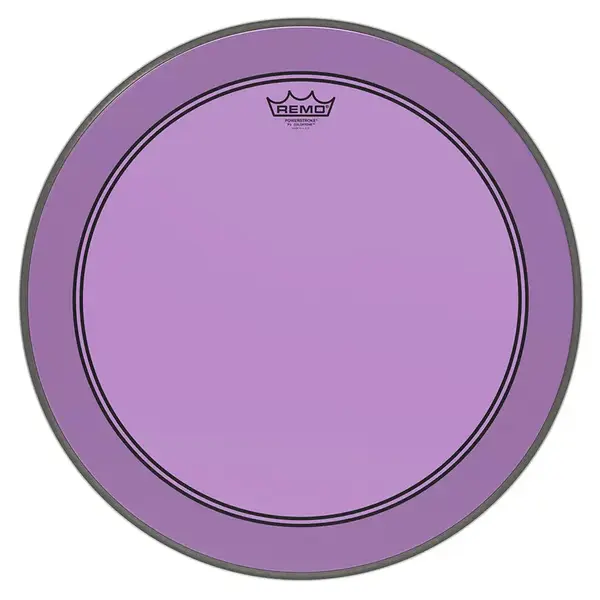 Remo Remo 22" Powerstroke 3 Colortone Bass Drum Head, Purple