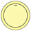 Remo Remo 18" Powerstroke 3 Colortone Bass Drum Head, Yellow