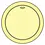 Remo Remo 18" Powerstroke 3 Colortone Bass Drum Head, Yellow